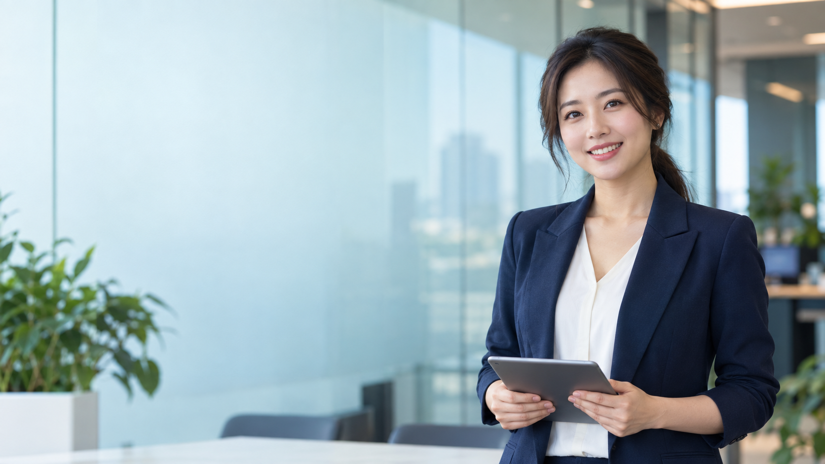 GAIAPro representative in an office